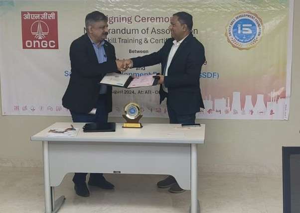Partnerships And Collaborative Growth Initiative Between SSDF And ONGC For Safety Training