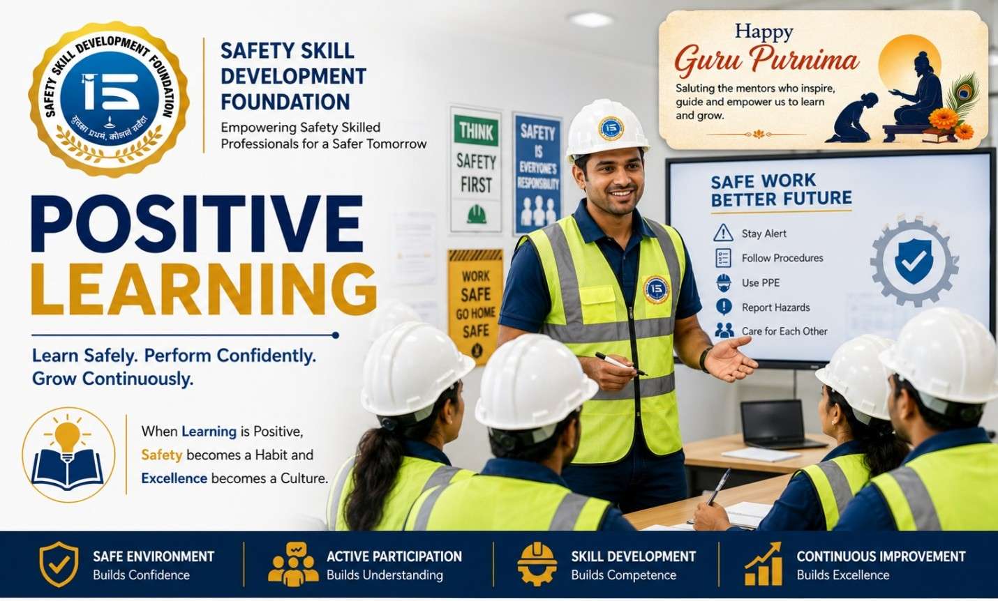 Positive Learning Session For Workplace Safety And Skill Development