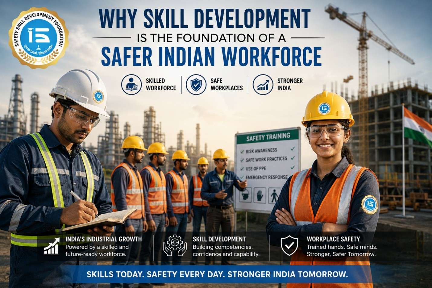 Skill Development Builds A Safer Indian Workforce Through Safety Training
